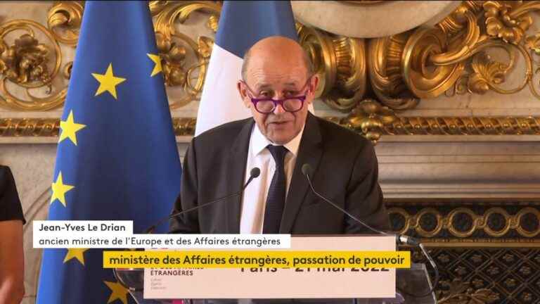 “The defeat of Prime Minister Morrison suits me very well”, savors Jean-Yves Le Drian as he leaves the Ministry of Foreign Affairs