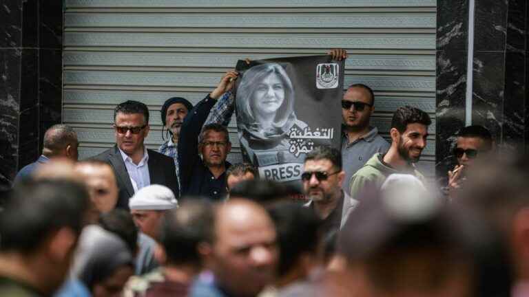 The emotion of the Palestinians “traumatized” by the death of Shireen Abu Akleh, journalist of Al-Jazeera