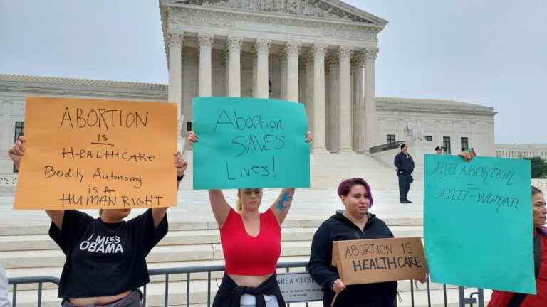 “The fight starts again”, daily demonstrations for and against abortion in front of the Supreme Court