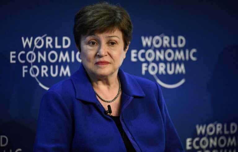 “The horizon has darkened” on the economy, notes in Davos the boss of the IMF