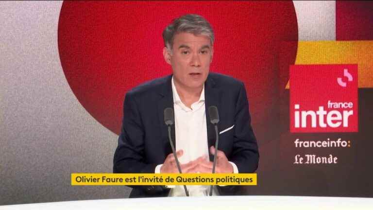 “There is a real discussion” between the socialists and La France insoumise, assures Olivier Faure