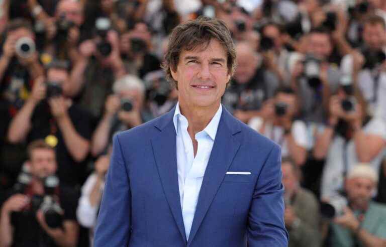 Tom Cruise on the Cannes Film Festival Croisette