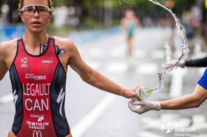 Triathlon |  Emy Legault at the door of the top 20 in the World Series