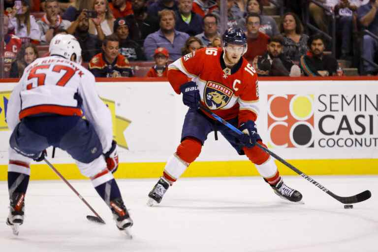 Tuesday in the NHL |  Capitals score three times in third period to upset Panthers