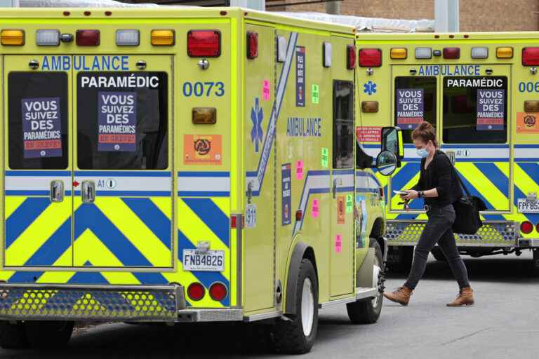 Twenty less ambulances tonight in Montreal and Laval