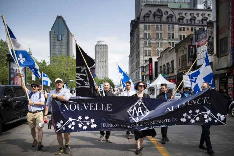 Two hundred demonstrators for the defense of French in Montreal