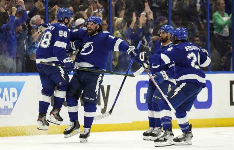 Two-time defending Stanley Cup champion Tampa Bay Lightning back in Eastern Conference Finals