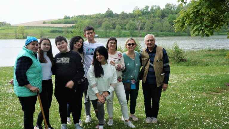 Ukrainian refugees visit Indre-et-Loire