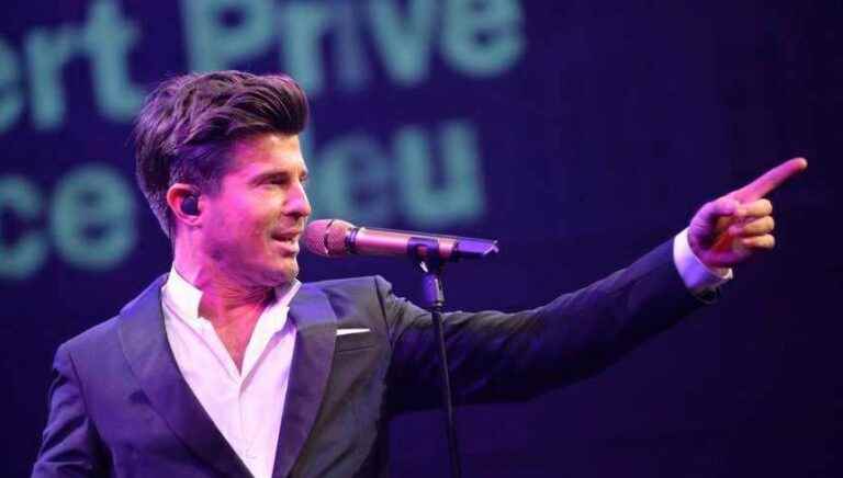 Vincent Niclo in Lisieux.