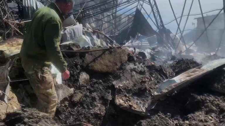 War in Ukraine: north of Kharkiv, desolation