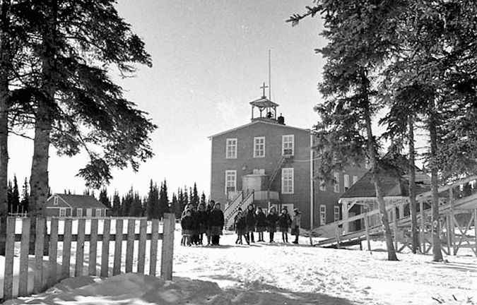 Where is the research on residential school sites?