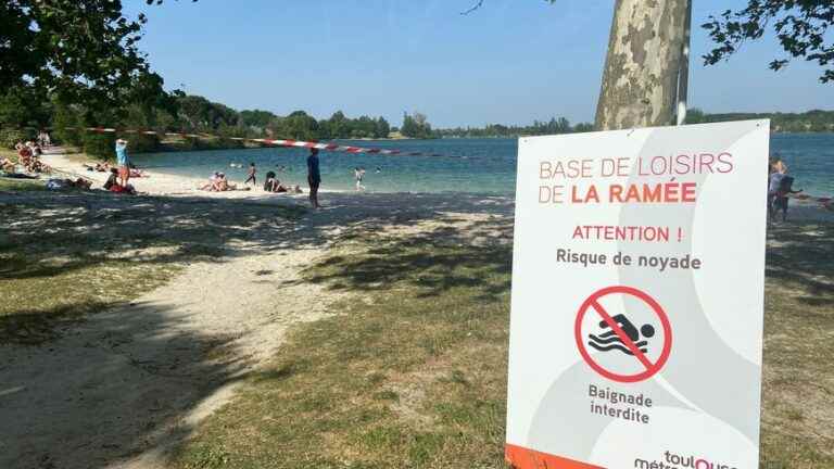 Will Toulouse Métropole extend the swimming surveillance period at Lac de la Ramée?