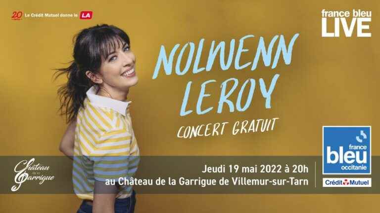 Win your tickets for Nolwenn Leroy’s France Bleu Live concert on May 19!