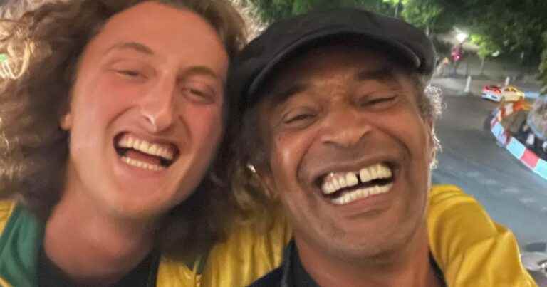 Yannick Noah: His youngest son Joalukas as a couple, a tender kiss to formalize!