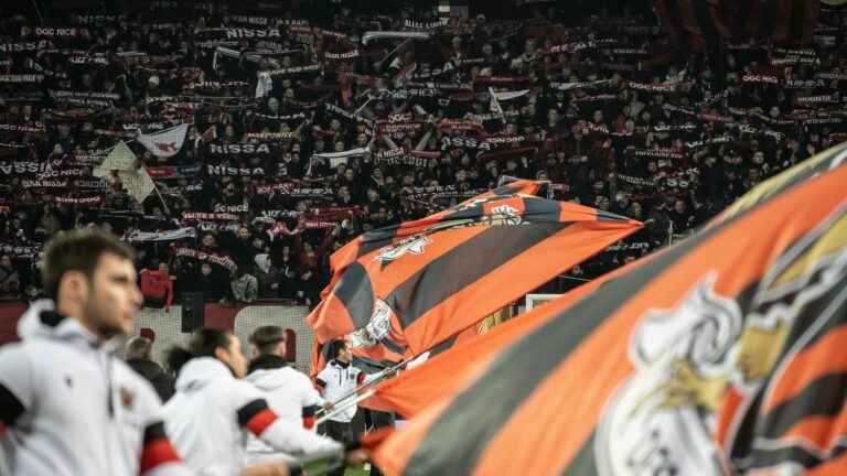 a group leader of Nice supporters banned from the stadium by the club