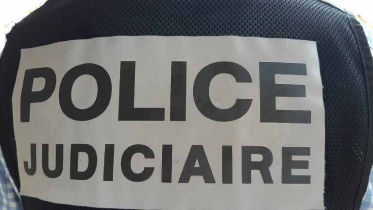 a man in police custody in Val-de-Marne