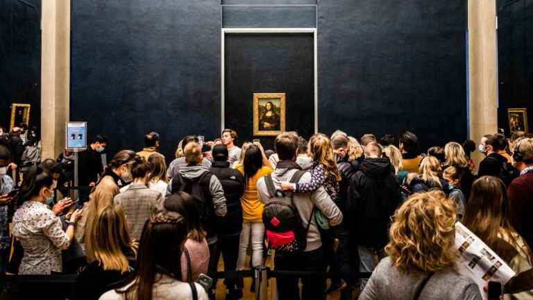 a man throws a cake on the Mona Lisa, an open investigation