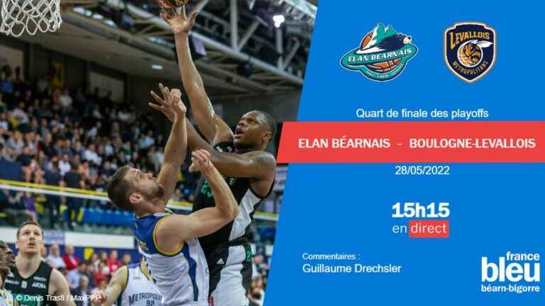 experience the quarter-final second leg of the playoffs of Elan Béarnais against Boulogne-Levallois