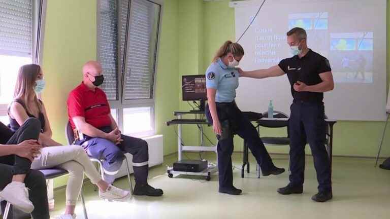 in the Aube, caregivers trained by the GIGN to deal with violence