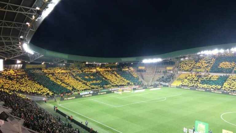 subscribers to the Loire stand moved to “Jules Verne” for the match against Rennes