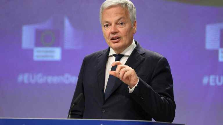 the European Union has frozen nearly 40 billion euros in Russian assets, according to European Commissioner Didier Reynders