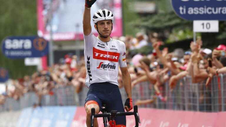 the Italian Giulio Ciccone wins alone, Guillaume Martin finds the top 10 overall