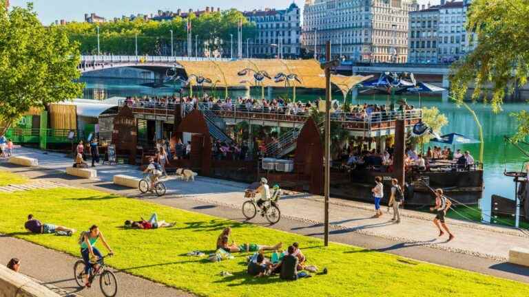 the Metropolis of Lyon greens streets and schoolyards to lower the temperature