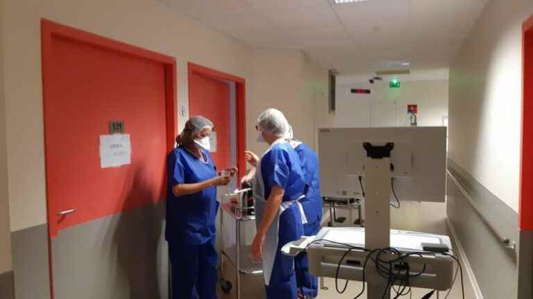 the number of Covid-19 cases down in Mayenne