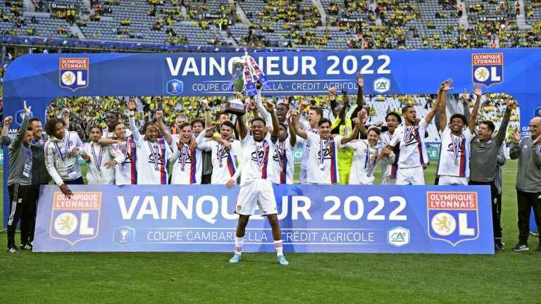 the youngsters of Olympique Lyonnais win the final