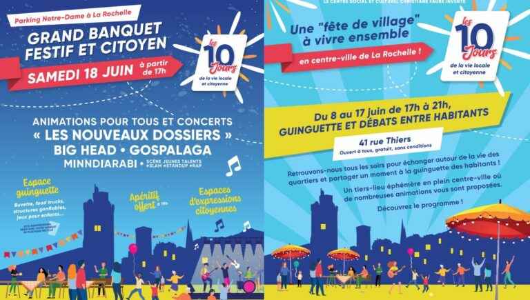 10 days of festive and civic events in downtown La Rochelle