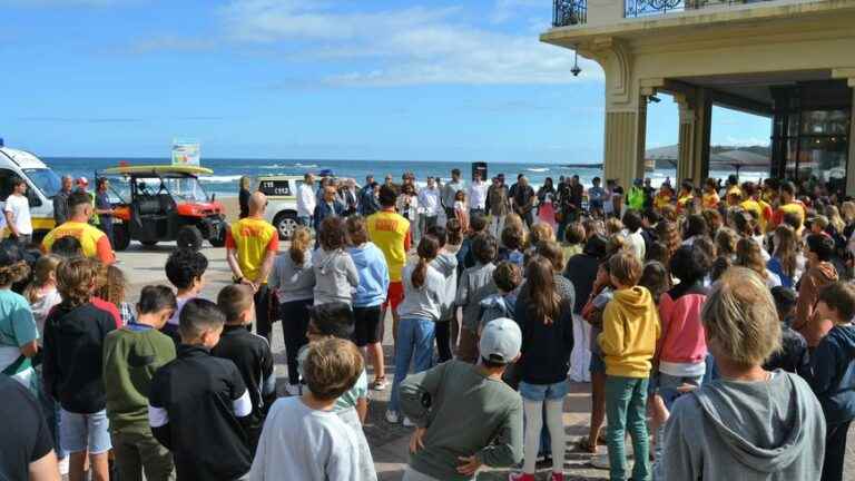 180 CM2 students in Biarritz receive their first first aid diploma