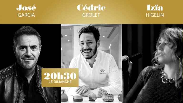 “8:30 p.m. on Sunday” with José Garcia, Cédric Grolet and Izïa Higelin – France 2 – June 26, 2022