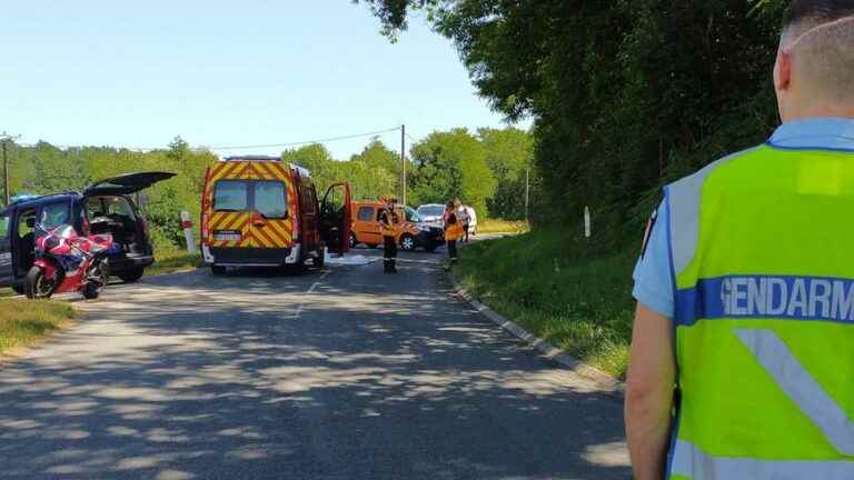 A biker dies in an accident in the Dordogne