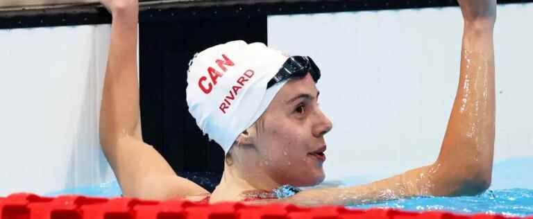 A third medal for swimmer Aurélie Rivard at the Worlds