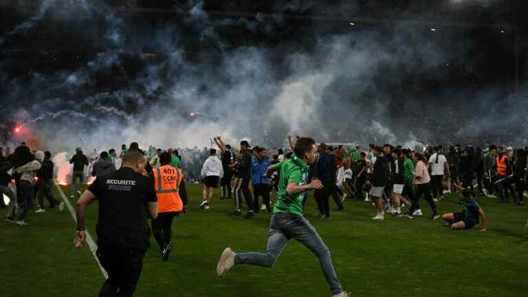 ASSE receives penalty points and matches behind closed doors after the violence during the play-off