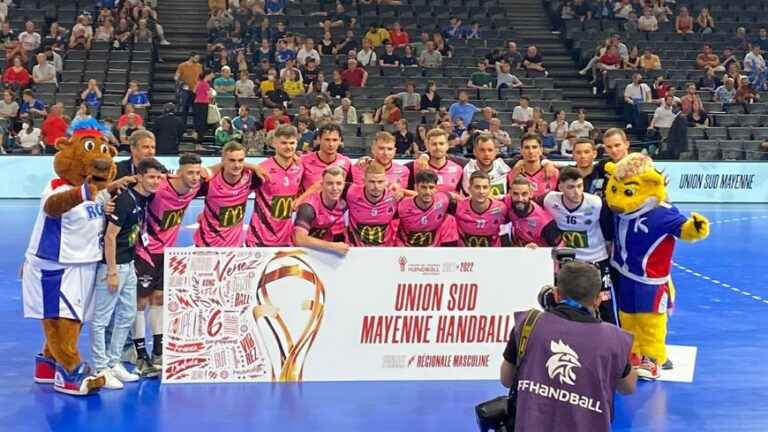 After a final at Bercy, Union Sud Mayenne Handball is aiming to move up to National 2 in the short term