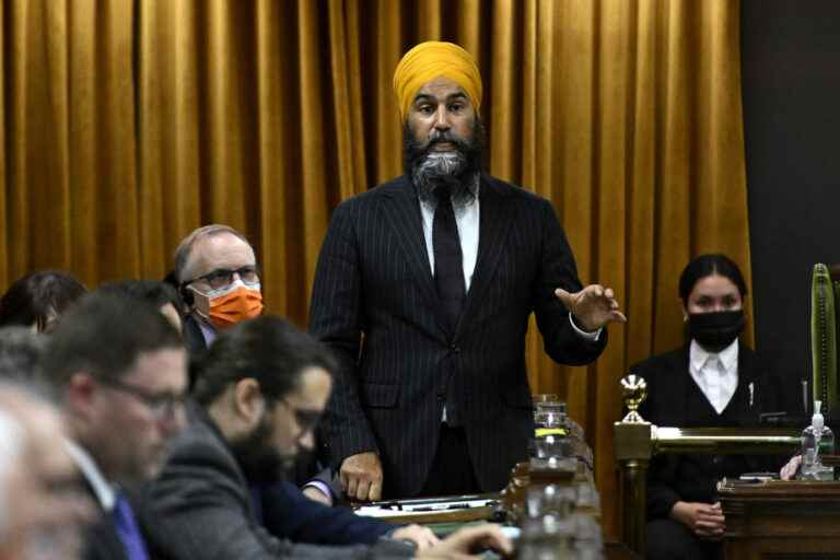 Agreement between the PLC and the NDP |  Jagmeet Singh wants to see first results in the fall