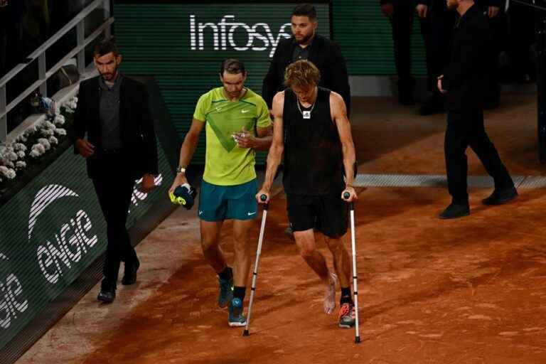 Alexander Zverev had surgery for torn ankle ligaments