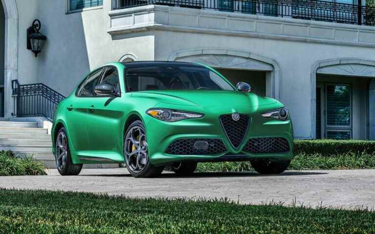 Alfa Romeo Giulia Speciale: 15 units in Montreal Green exclusive to Canada