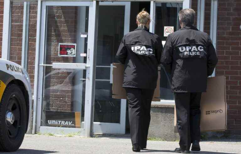 Allegations of criminal acts against UPAC police officers