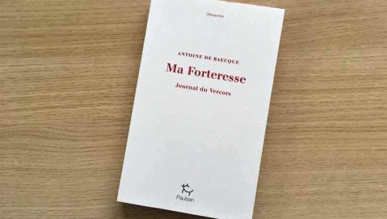 Antoine de Baecque publishes My fortress, another crossing of the Alps with the Vercors as destination