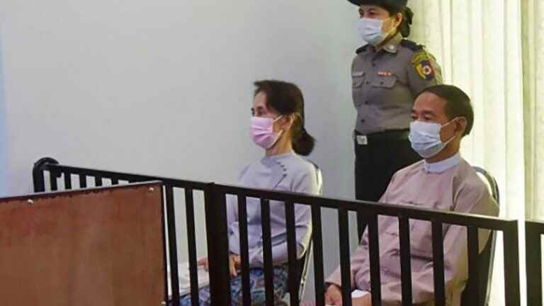 Aung San Suu Kyi placed in solitary confinement in a prison in the capital