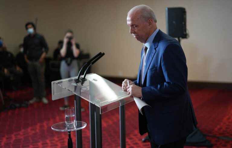 B.C. premier announces he will step down in the fall