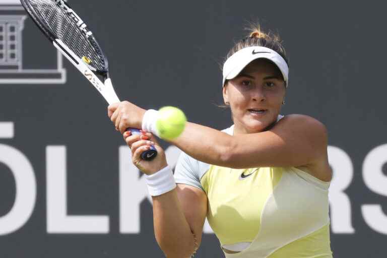 Bad Homburg Tournament |  Andreescu reaches the semi-finals after an expeditious victory against Kasatkina