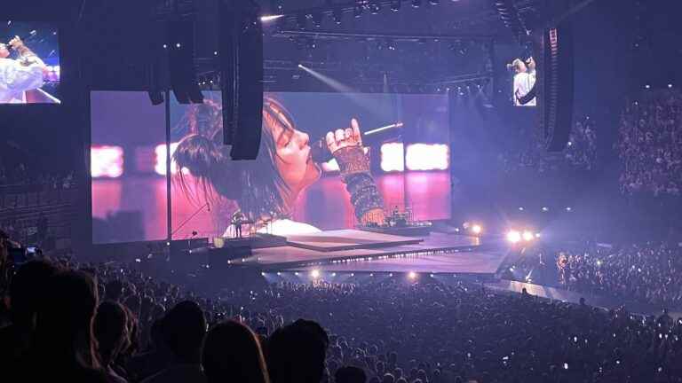 Billie Eilish at Bercy, the volcanic show of a generational icon