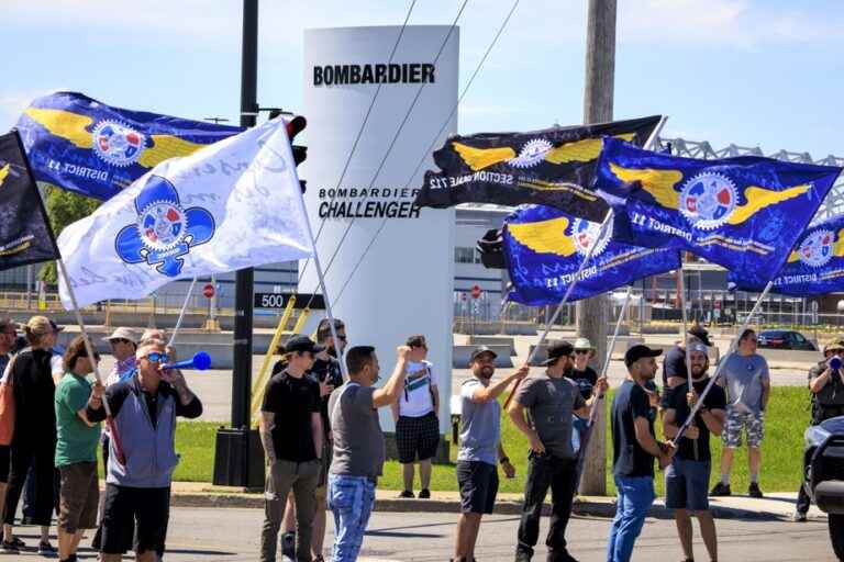 Bombardier |  The union asks for the presence of Éric Martel to avoid the strike