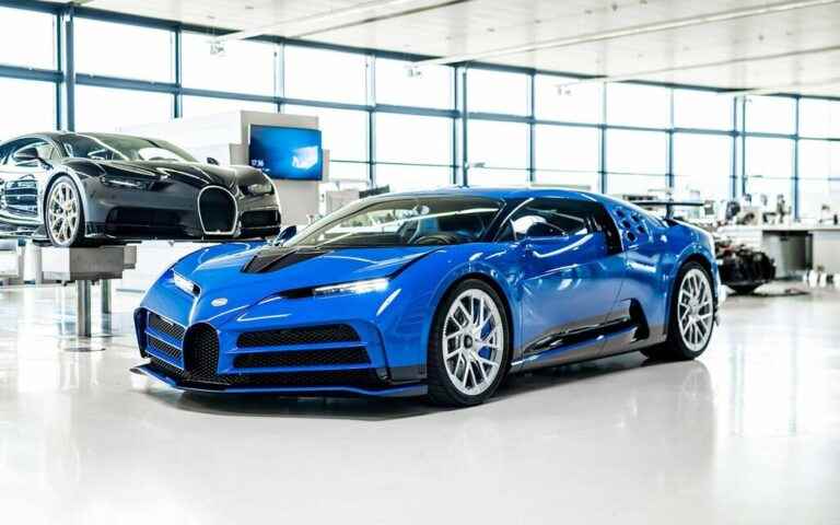 Bugatti finally delivers the first of its ten Centodieci