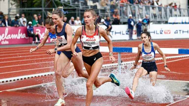 Caennaise Flavie Renouard vice-champion of France in the 3000m steeplechase in Caen