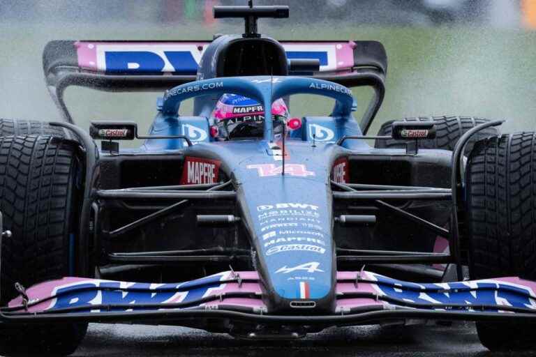 Canadian Grand Prix |  Alonso dominates the last free practice session in the rain