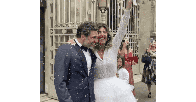 Caroline Ithurbide married at Polo Anid: short dress, dance and show at the microphone, a dream wedding